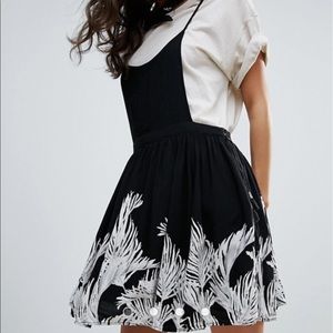 oasis pineapple cami dress